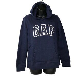 GAP PULL OVER LOGO HOODED SWEATSHIRTS‎ SM NEW WITH TAG